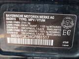 BMW X1 xDrive28I WBXHT3C34GP881517 снимка