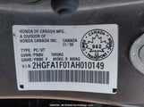 Honda Civic Exl 2HGFA1F01AH010149 снимка