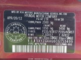 Hyundai Santa Fe Gls 5XYZG4AG6CG153499 снимка