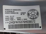 Honda Civic Dx Vp 2HGFA16376H038572 снимка