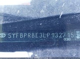 Toyota Corolla 5YFBPRBE3LP132715 снимка