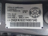 Honda Civic Dx-G 2HGFA16327H007540 снимка