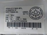 Honda Civic Lx 2HGFB2F47FH030354 снимка