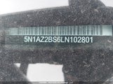 Nissan Murano Sv 5N1AZ2BS6LN102801 снимка