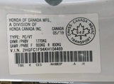 Honda Civic Touring 2HGFC1F94KH104469 снимка