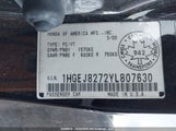Honda Civic Si Si 1HGEJ8272YL807630 снимка