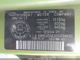 Hyundai Accent Gls/Se KMHCU5AE6DU098650 снимка