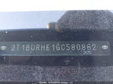 Toyota Corolla L/Le/Le Pls/Prm/S/S Pls 2T1BURHE1GC580862 снимка