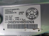 Honda Civic Dx 2HGES16145H032928 снимка