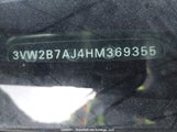 Volkswagen Jetta Sedan 3VW2B7AJ4HM369355 снимка