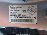 Honda Civic Sdn 2HGFA16489H110263 снимка