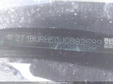 Toyota Corolla Le 2T1BURHE0JC082689 снимка