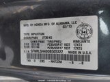 Honda Odyssey 5FNRL5H40DB505322 снимка