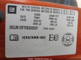 Pontiac Sunfire 3G2JB12F75S202537 снимка
