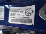 Honda Civic Dx 2HGFA16377H004021 снимка