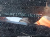 Honda Civic Touring 2HGFC1F98GH104787 снимка