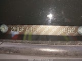 Honda Civic Dx-G 2HGFA16428H116462 снимка