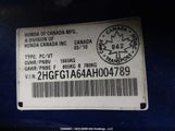 Honda Civic Lx Sr 2HGFG1A64AH004789 снимка