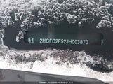 Honda Civic Lx 2HGFC2F52JH003870 снимка