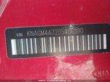 Kia Optima Lx/Lx+ KNAGM4A72D5406390 снимка