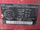 Hyundai Sonata Se 5NPE24AF1JH617986 снимка