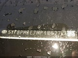 Toyota Corolla Le 5YFBPMBE7MP186278 снимка