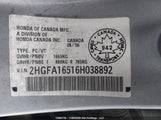 Honda Civic Lx 2HGFA16516H038892 снимка