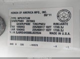 Honda Cr-V Ex 5J6RE4H59BL822534 снимка