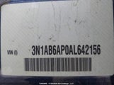 Nissan Sentra 2.0 3N1AB6AP0AL642156 снимка