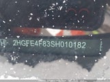 Honda Civic Hybrid Sport/Sport Touring 2HGFE4F83SH010182 fotografie