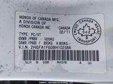 Honda Civic 2HGFA1F60BH102584 снимка