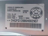 Honda Civic Ex 2HGFG12886H002907 снимка