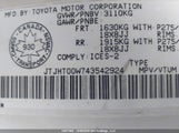 Lexus Lx 470 JTJHT00W743542924 fotografie
