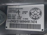 Honda Civic Lx 2HGES16694H917474 снимка