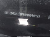 Honda Civic Lx 2HGFC2F54GH039925 снимка