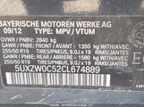 BMW X5 xDrive35D 5UXZW0C52CL674889 снимка