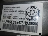 Honda Civic Dx-G 2HGES16473H930866 снимка