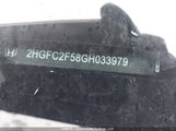 Honda Civic Lx 2HGFC2F58GH033979 снимка
