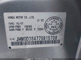 Honda Fit Lx JHMGD38477S815708 снимка