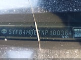 Toyota Corolla Se 5YFB4MBE7NP100364 снимка