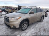 Toyota Highlander Xle 5TDJKRFH2ES030489 снимка