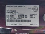 Honda Ridgeline Touring 5FPYK3F76LB500616 снимка