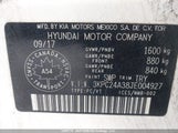 Hyundai Accent Gl 3KPC24A38JE004927 снимка