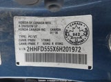 Acura Csx 2HHFD555X6H201972 снимка