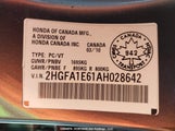Honda Civic Lx-S 2HGFA1E61AH028642 снимка