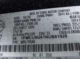 Ford Escape Se 1FMCU9G61NUB81928 снимка