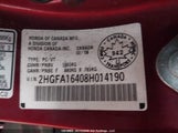 Honda Civic Dx-G 2HGFA16408H014190 снимка