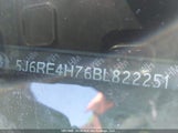 Honda Cr-V Ex-L 5J6RE4H76BL822251 снимка