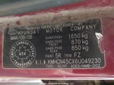 Hyundai Accent Gl/Gls KMHCN45CX6U049230 снимка
