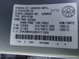 Honda Cr-V Lx 2HKRM4H3XEH111604 снимка